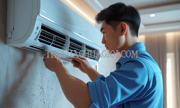 thợ sửa máy lạnh phường tân thới hoà tại nhà