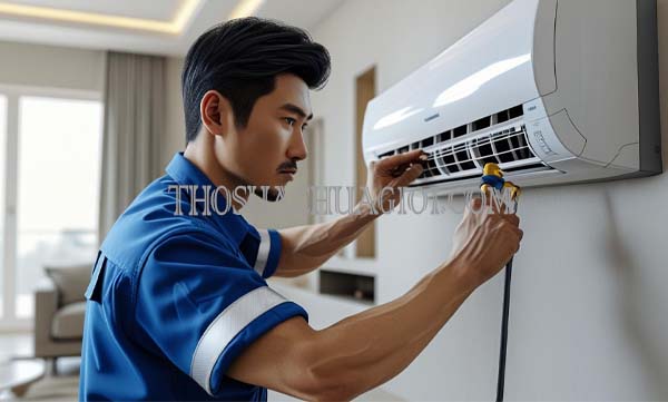 thợ sửa máy lạnh xã đa phước