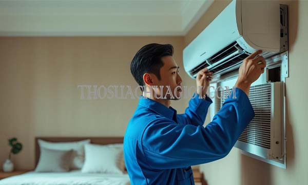 Thợ sửa máy lạnh xã Hòa Phú cũ làm việc 24/7