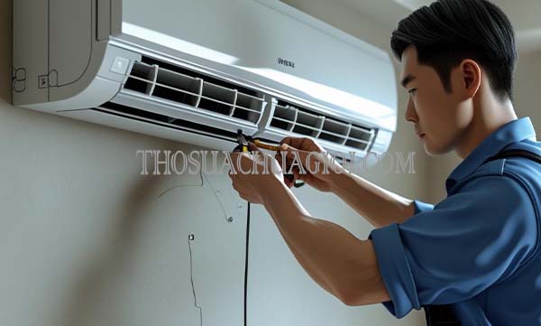 thợ sửa máy lạnh xã hoà phú
