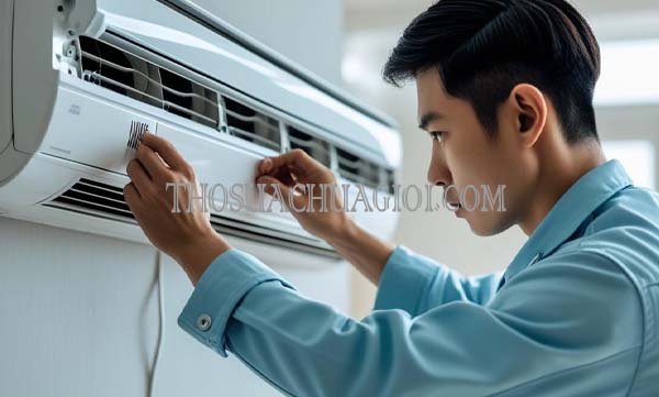 thợ sửa máy lạnh xã long thới tại nhà