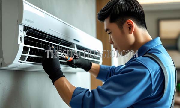 Thợ sửa máy lạnh xã Phạm Văn Cội cũ giá rẻ và uy tín