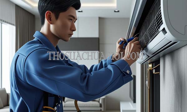 thợ sửa máy lạnh xã phạm văn hai tại nhà
