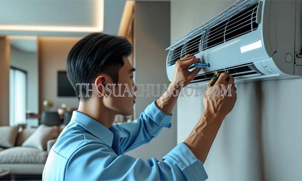 thợ sửa máy lạnh xã phong phú giá rẻ
