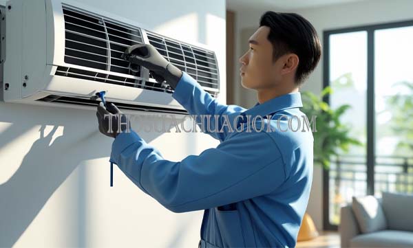 Thợ sửa máy lạnh xã Phước Lộc cũ làm việc 24/7
