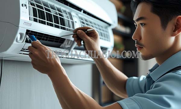 thợ sửa máy lạnh xã phước thạnh tại nhà