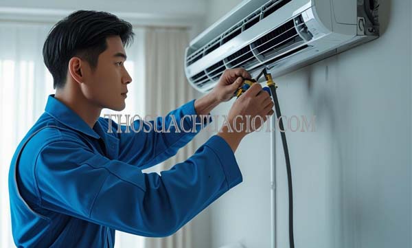 thợ sửa máy lạnh xã tân thạnh đông tại nhà