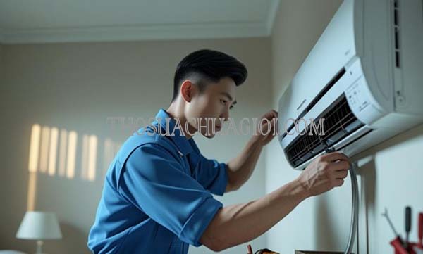 thợ sửa máy lạnh xã tân trung an
