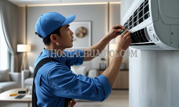 thợ sửa máy lạnh xã trung chánh