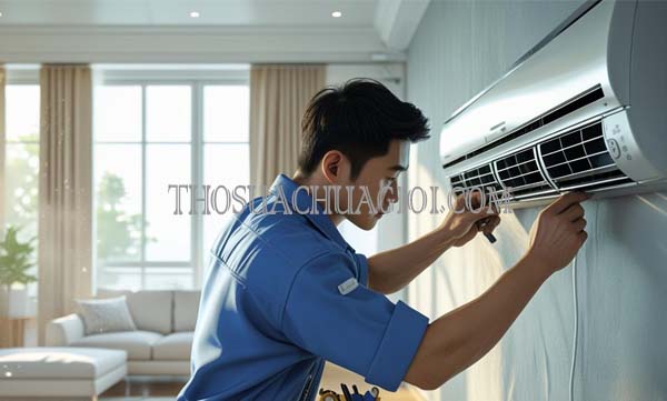 Thợ sửa máy lạnh xã Xuân Thới Thượng cũ gọi 30 phút có mặt