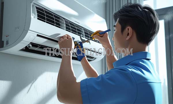 thợ sửa máy lạnh xã xuân thới thượng