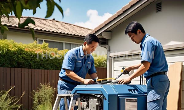 Thợ sửa máy phát điện phường Bình Hưng Hòa