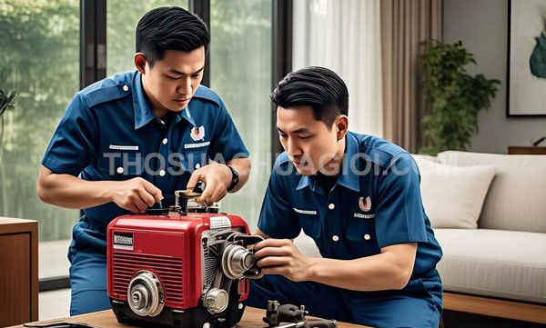 Thợ sửa máy phát điện phường Cát Lái