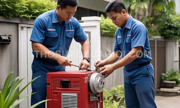 Thợ sửa máy phát điện phường Phú Thọ Hòa