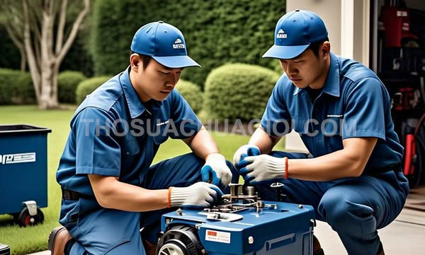 Thợ sửa máy phát điện phường Sài Gòn