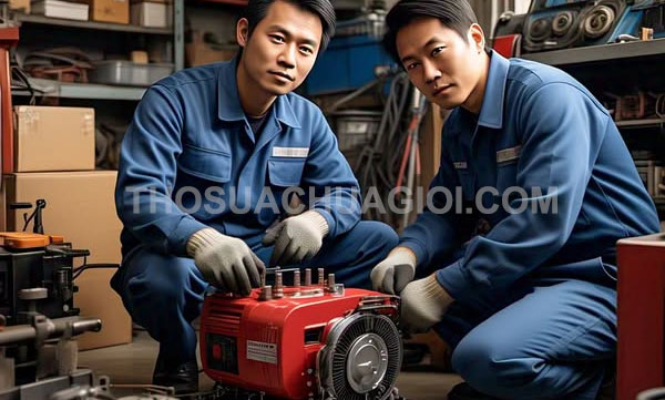 thợ sửa máy phát điện phường Tam Bình