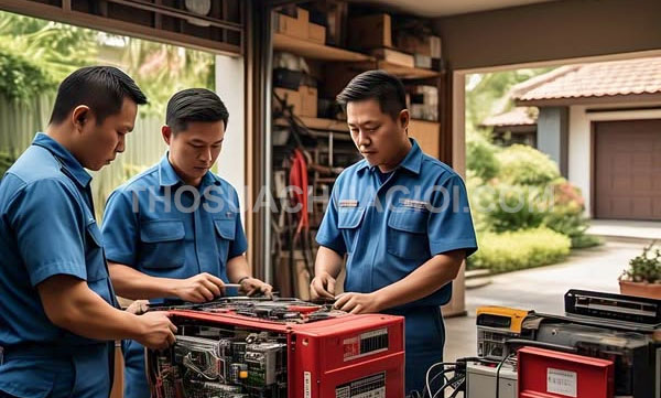 thợ sửa máy phát điện phường Tây Thạnh