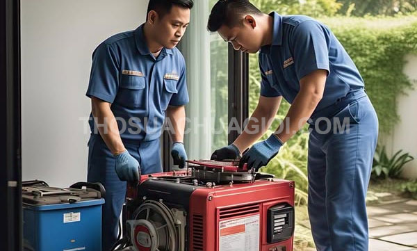 Thợ sửa máy phát điện tại phường Phước Long