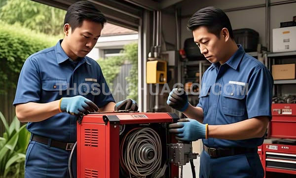 Thợ sửa máy phát điện tại phường Tân Hưng