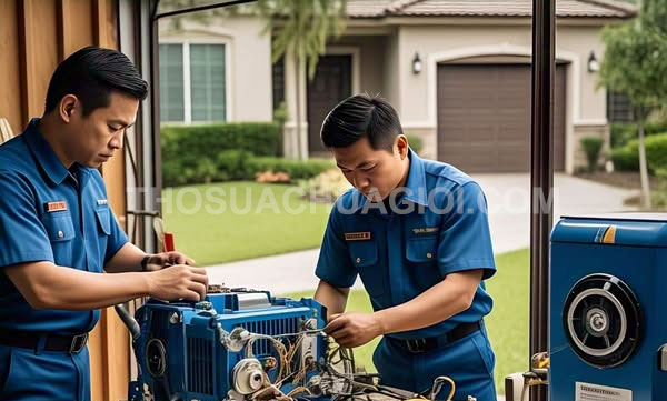 Thợ sửa máy phát điện tại xã Bà Điểm