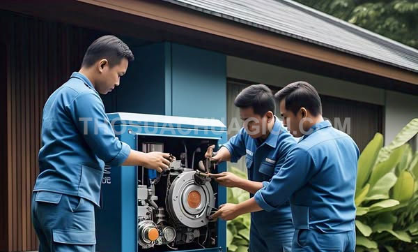 thợ sửa máy phát điện tại xã Phú Hòa Đông