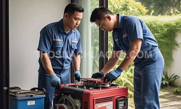 Thợ sửa máy phát điện tại xã Vĩnh Lộc