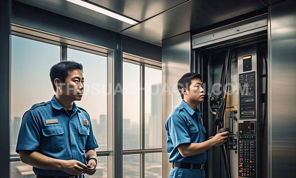 Thợ sửa thang máy phường Bình Trị Đông