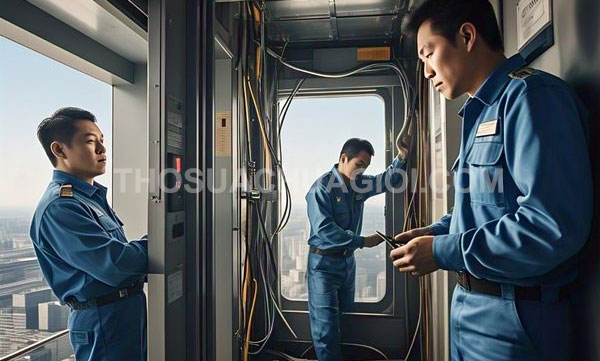 Thợ sửa thang máy phường Cầu Ông Lãnh