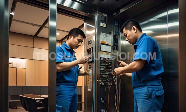 Thợ sửa thang máy phường Sài Gòn