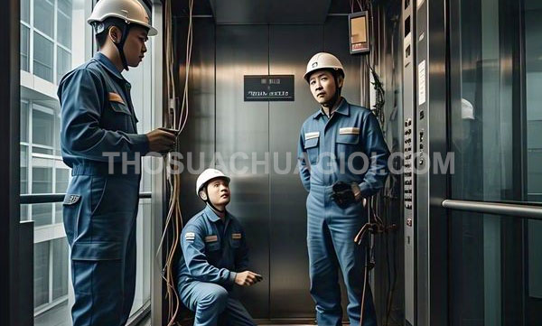 Thợ sửa thang máy phường Tân Sơn