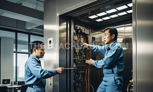 Thợ sửa thang máy phường Trung Mỹ Tây
