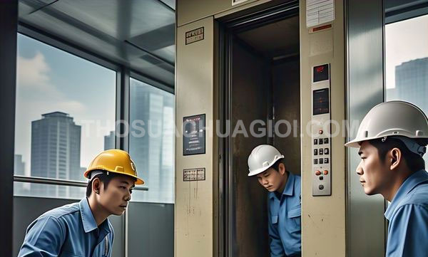 Thợ sửa thang máy tại phường Cầu Ông Lãnh