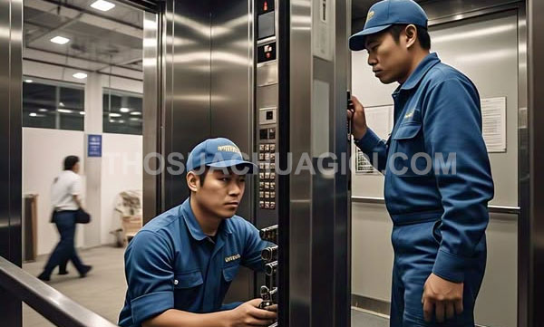 Thợ sửa thang máy phường Long Bình mới chất lượng gọi 20 phút có mặt