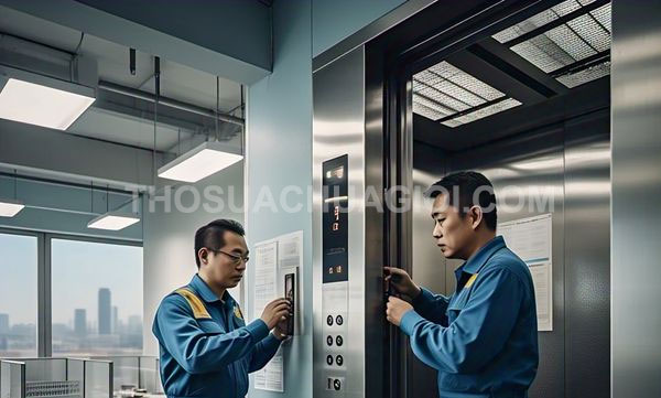 Thợ sửa thang máy tại phường Long Trường