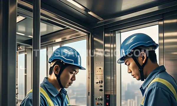 Thợ sửa thang máy tại xã An Nhơn Tây