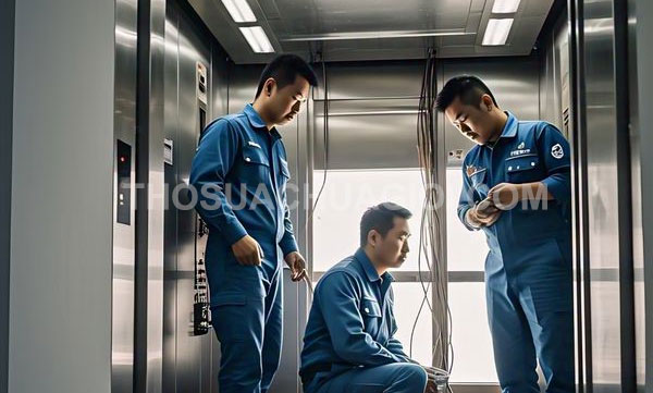 Thợ sửa thang máy tại xã Hưng Long