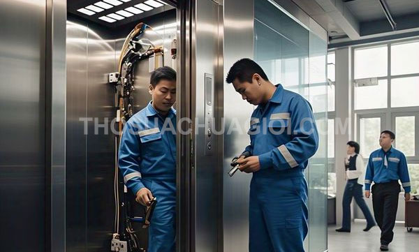 Thợ sửa thang máy tại xã Nhuận Đức