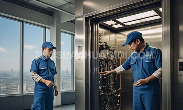 Thợ sửa thang máy tại xã Tân Nhựt