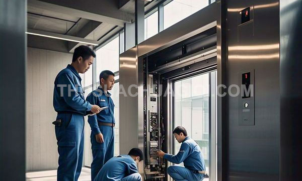 Thợ sửa thang máy xã Nhuận Đức