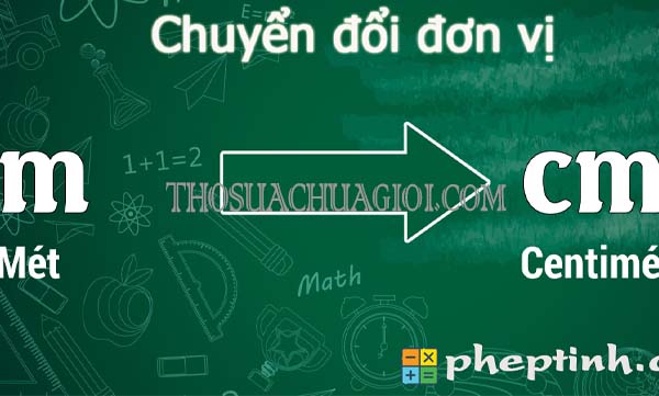 tìm hiểu đổi m sang cm