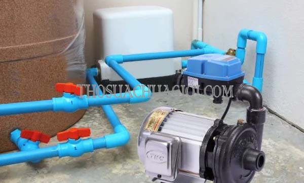 cách lắp đặt máy bơm tăng áp