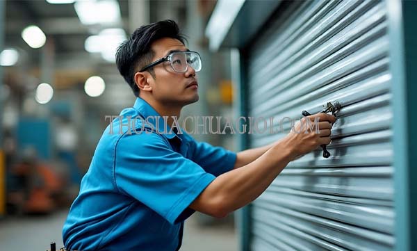 có nên đóng mở cửa cuốn liên tục