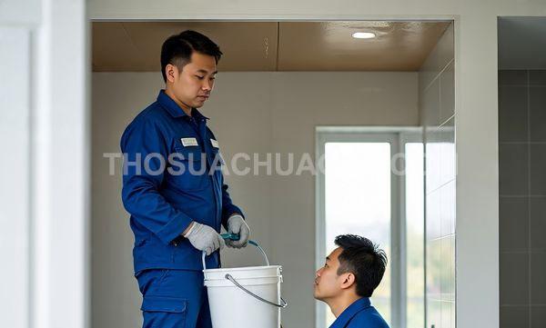 Thợ chống thấm phường An Khánh mới tại nhà gọi 30 phút có thợ