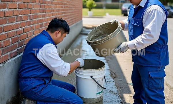 Thợ chống thấm phường Bến Thành mới gọi 20 phút có thợ nhanh