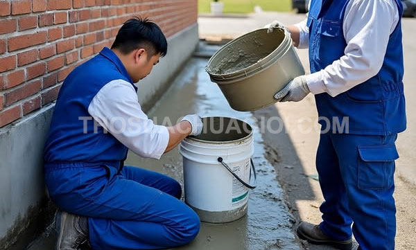 Thợ chống thấm phường Lái Thiêu mới chỉ 25 phút thợ đến tận nhà