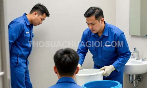 Thợ chống thấm phường Tam Bình mới có thợ nhanh 25 phút tại nhà