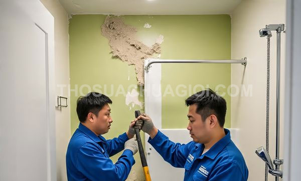 Thợ chống thấm phường Tân Tạo mới liên hệ 10 phút thợ tới