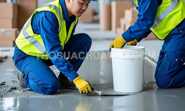 Thợ chống thấm xã Nhuận Đức mới có thợ nhanh 25 phút tại nhà