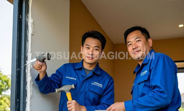 Thợ sửa nhà phường An Phú Đông mới có thợ nhanh 25 phút tại nhà