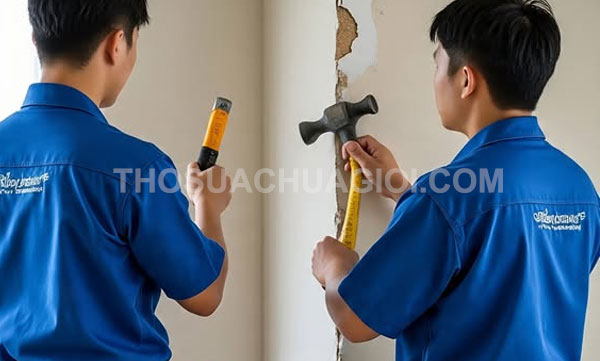 Thợ sửa nhà phường Tân Đông Hiệp mới có thợ nhanh 25 phút tại nhà